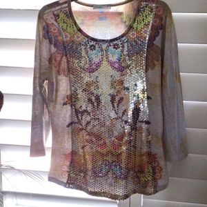 Cactus brand bling top